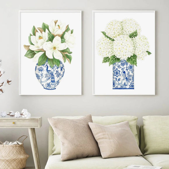 Elegant Flower Canvas Wall Prints