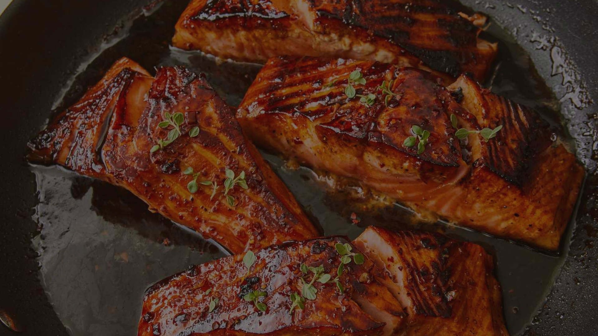 Take Out At Home, Sweet Glazed Salmon