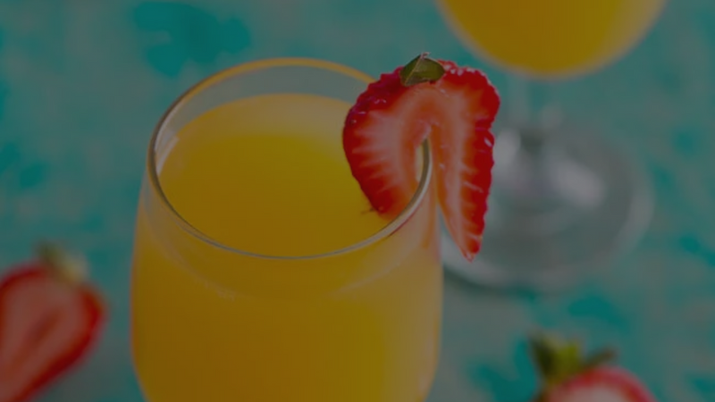 Refreshing Mango Mimosa Recipe