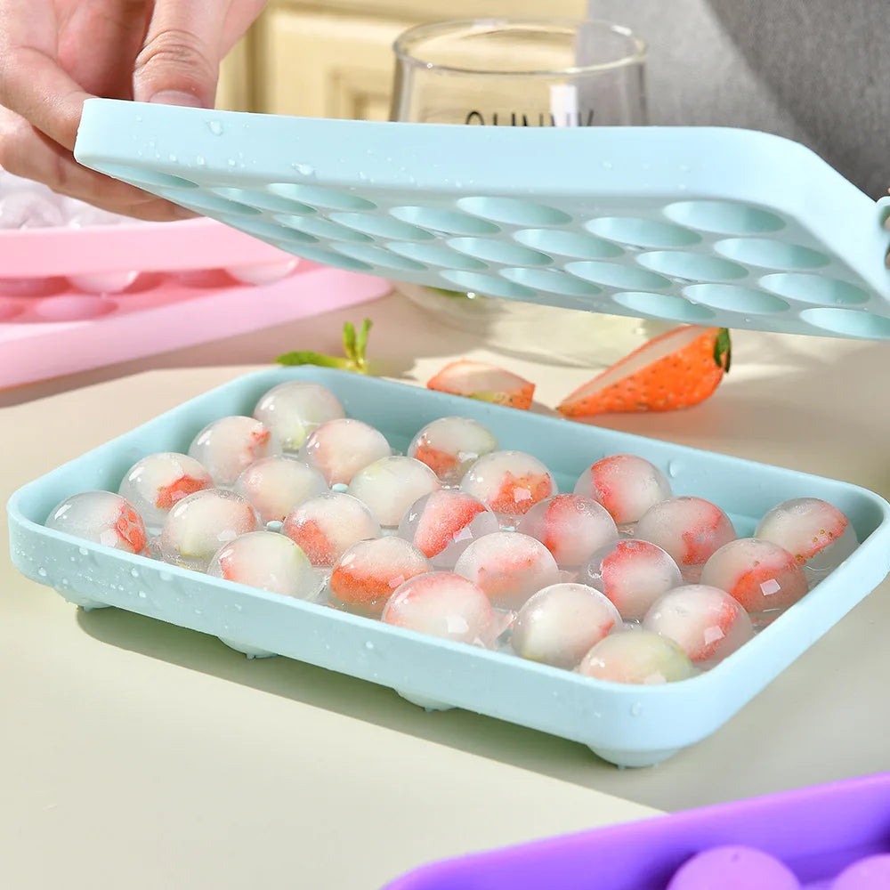 Silicone Mini Ball Ice Cube Trays