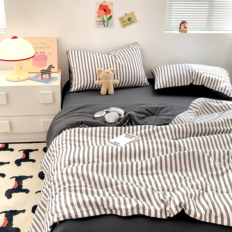 Playful Printed Quilt Duvet