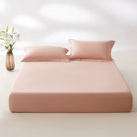 Luxury Egyptian Cotton Bed Sheet Set 800 Thread Count Bedding Sets 1 Piece Fitted Sheet 2 Pieces Pillowcase Soft Mattress Cover