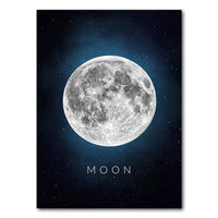 Planet, Sun, & Moon Wall Prints