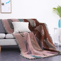 Modern Sea Throw Blanket