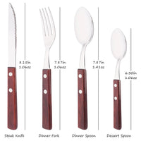 8Pcs Stainless Steel Steak Knife Set 