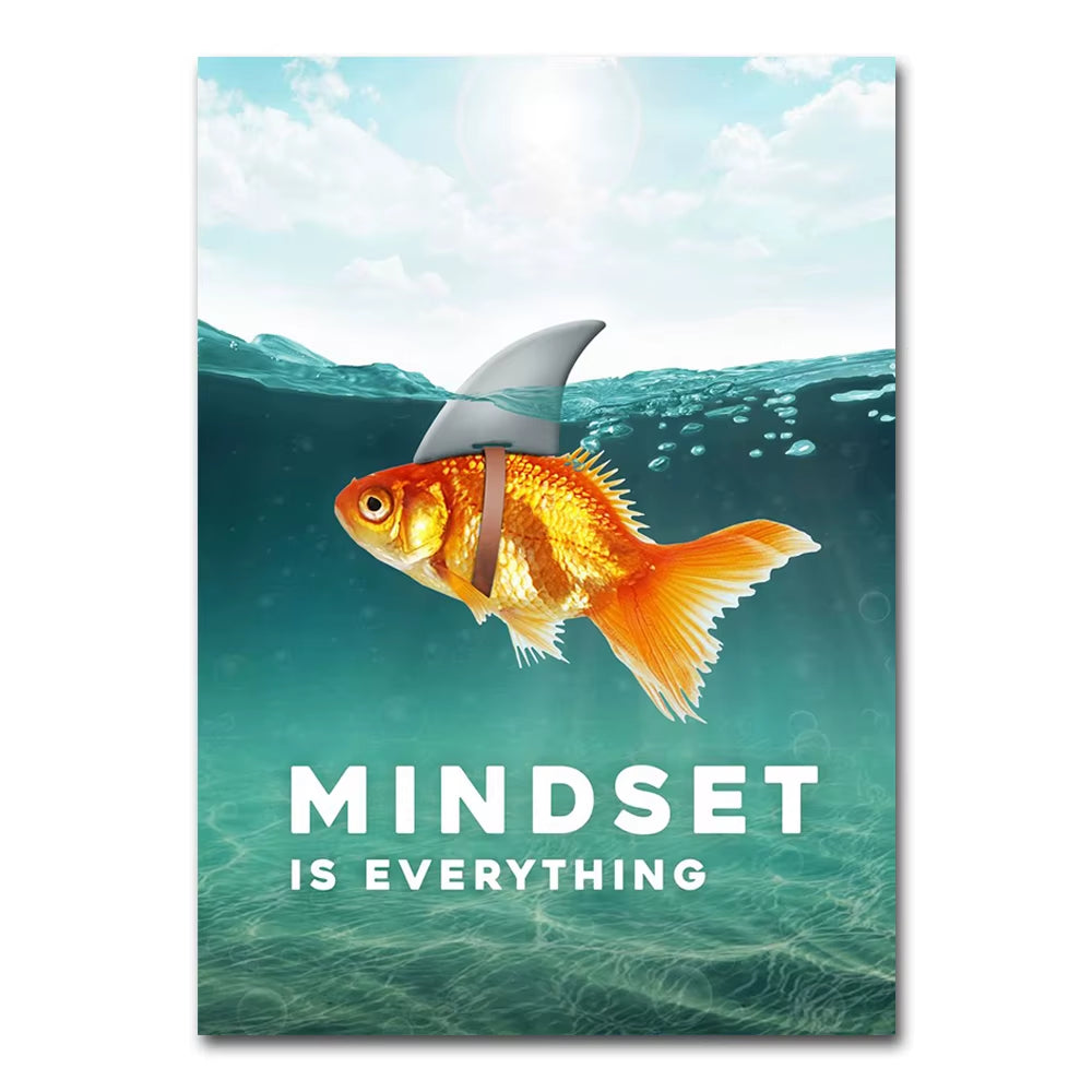 Inspirational Animal Mindset Wall Prints