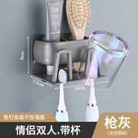 Modern Metal Toothbrush Holder