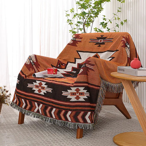 Nordic Style Printed Sofa Blankets