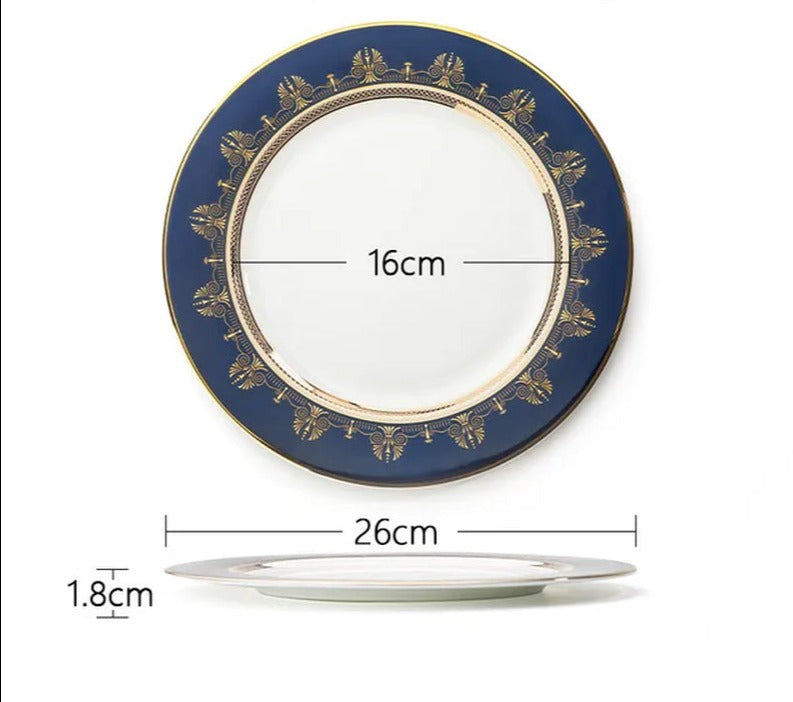 European Style Ceramic Serving Plates