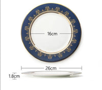 European Style Ceramic Serving Plates