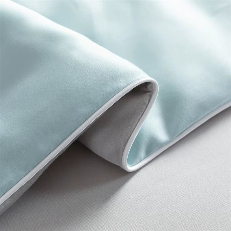 Summer Ice Silk Quilt Bedspread on the Bed Air Conditioning Blanket Breathable Silky Comforter Luxury Bedding Double Queen King