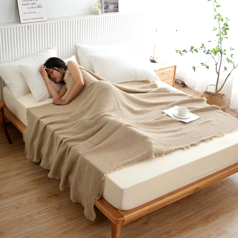 High-Quality Soft Yarn Dyed Blanket