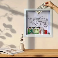 Travel-Themed Shadow Box Photo Frame