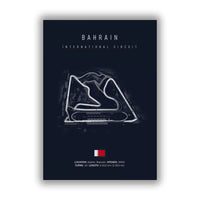 F1 Monaco Circuit Wall Prints