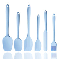 6Pcs Food Grade Silicone Spatula Set