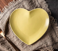 Morandi Heart-Shaped Ceramic Plates