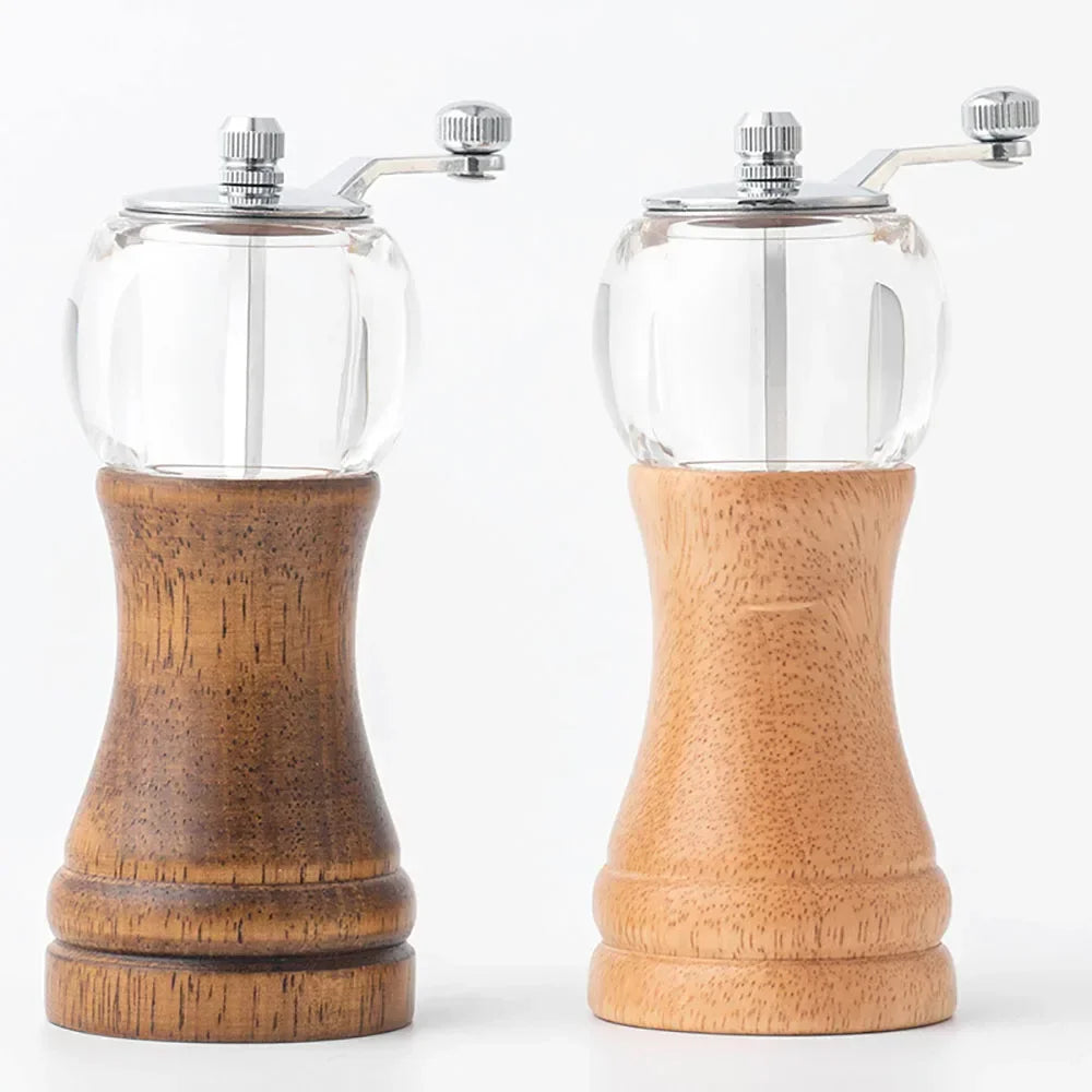 Wooden Salt and Pepper Grinders