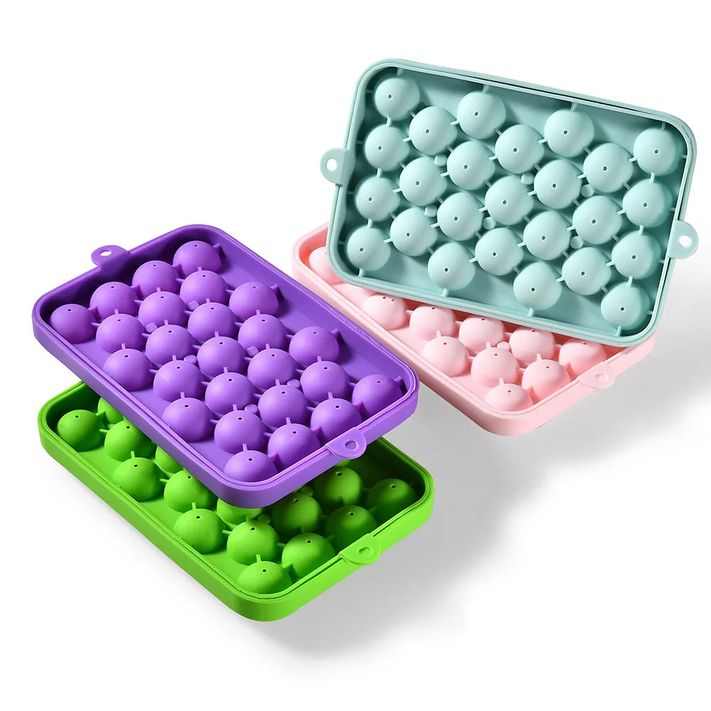 Silicone Mini Ball Ice Cube Trays