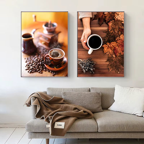 Modern Coffee Room Wall Print