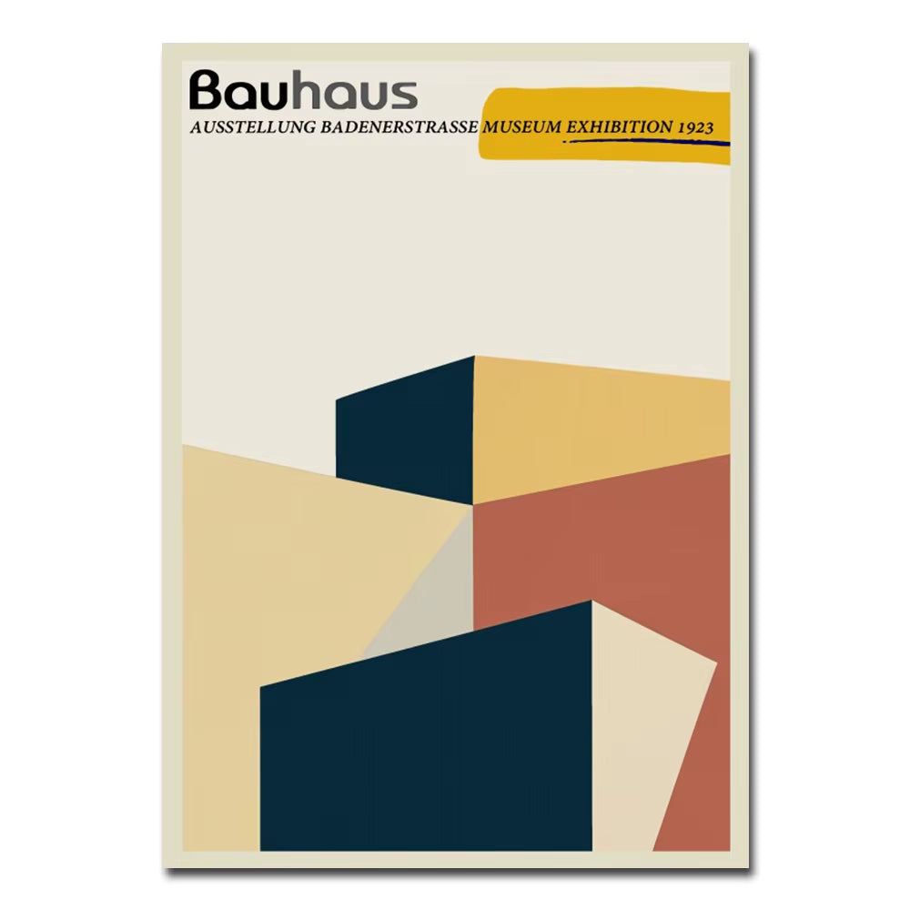 Bauhaus Modern Abstract Geometric Wall Prints