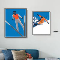 Winter Adventure Wall Print