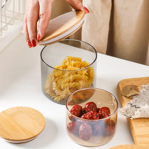 Sealed Glass Food Storage Jars