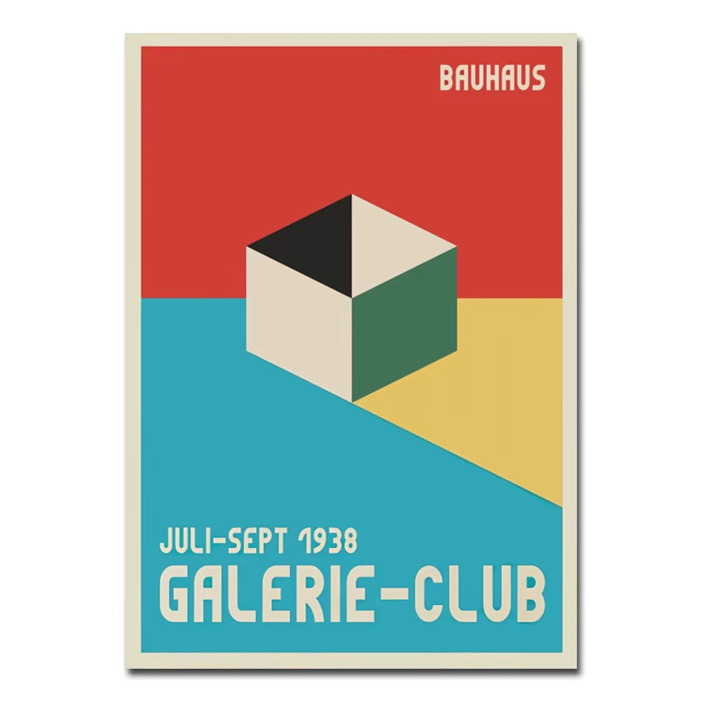 Bauhaus Modern Abstract Geometric Wall Prints