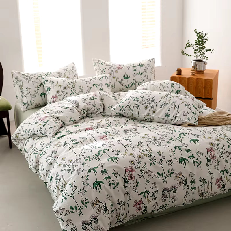 Printed Cotton Duvet Cover 