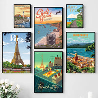 Tourist Cities Landscape Wall Prints