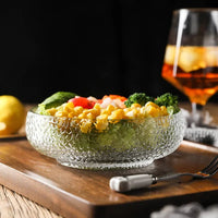 Transparent Glass Salad Bowls