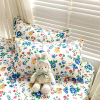 Plush Patterned Pillowcase Set