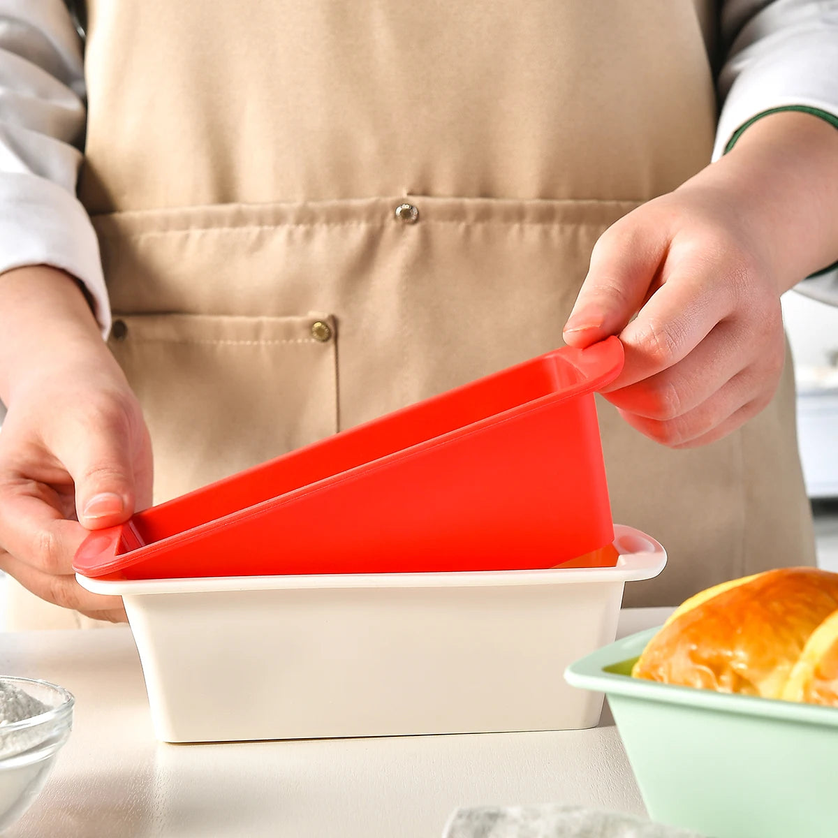 Rectangular Silicone Bread Mold