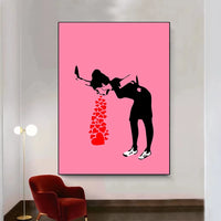 Graffiti Love Pop Wall Prints