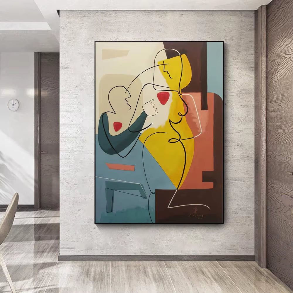 Classic Picasso Woman Wall Prints