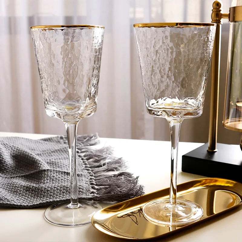 Golden Edge Cocktail Glasses