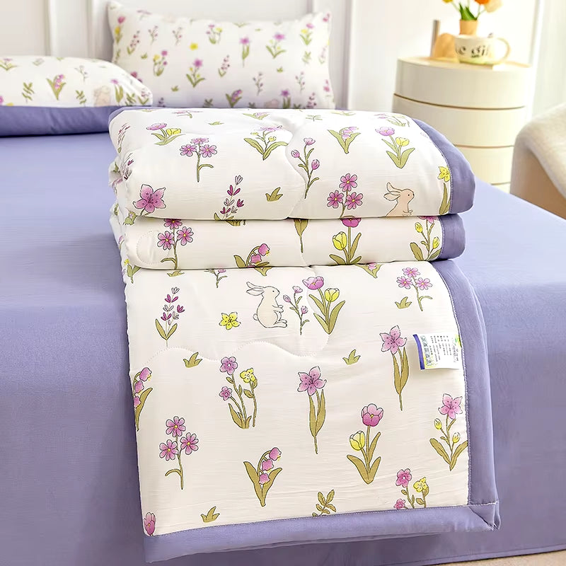 Summer Breeze Printed Quilt