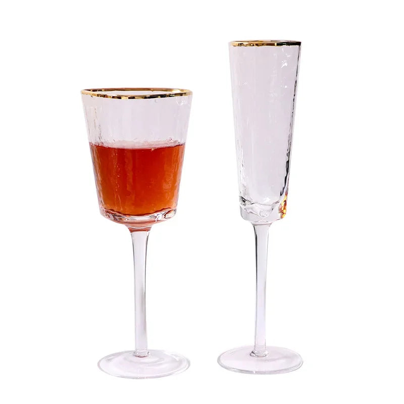 Golden Edge Cocktail Glasses