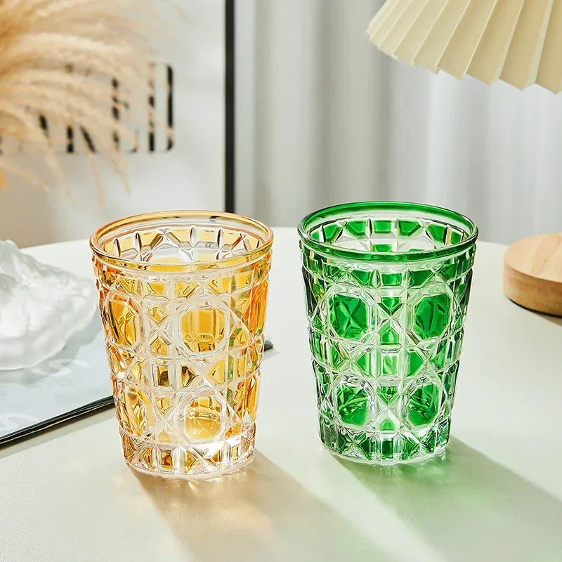 Geometric Colored Shot Glasses