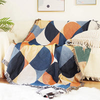 Colorful Circles Throw Blanket