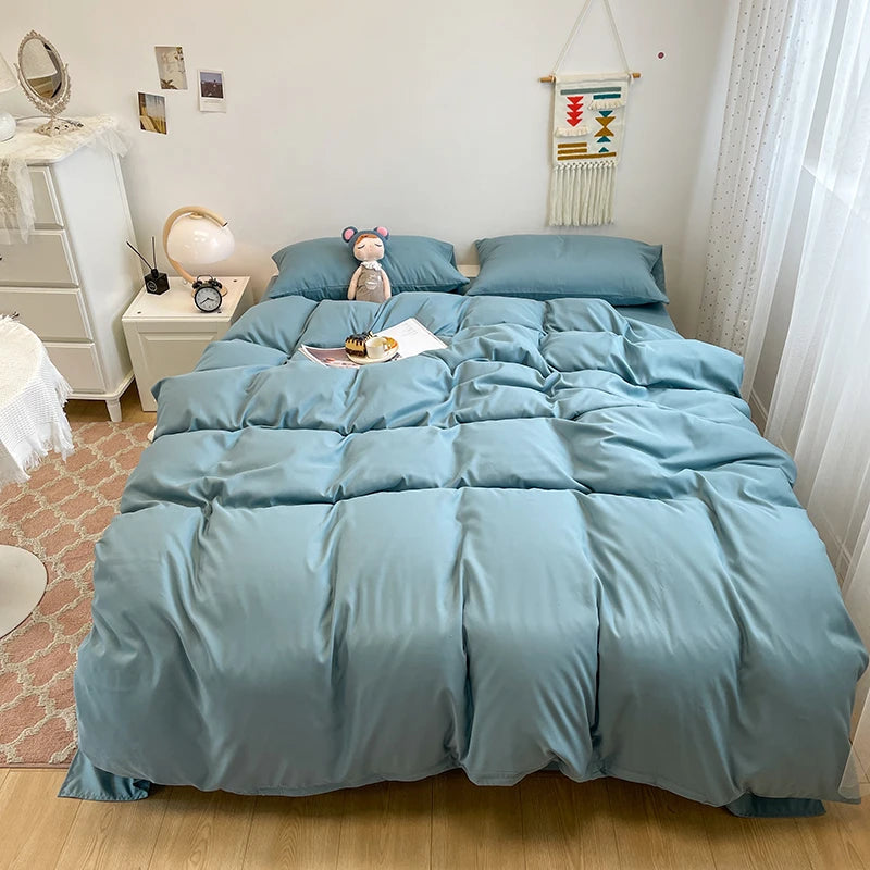 Soft Washed Cotton Bedding Set