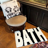 Ins Style Non-Slip Bathroom Mats Fluffy Soft Floor Carpet Highly Absorbent Rugs for Bathtub Tufted Shower Rug Entrance Door Mat