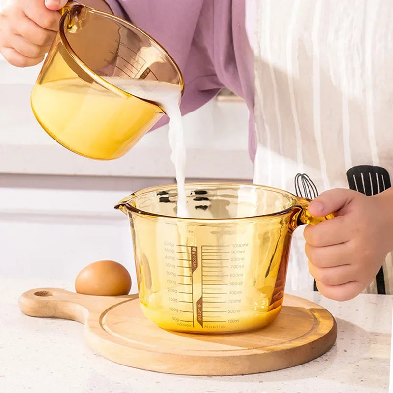 Glass, Food-Grade Measuring Cups