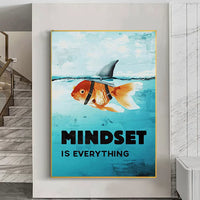 Inspirational Animal Mindset Wall Prints