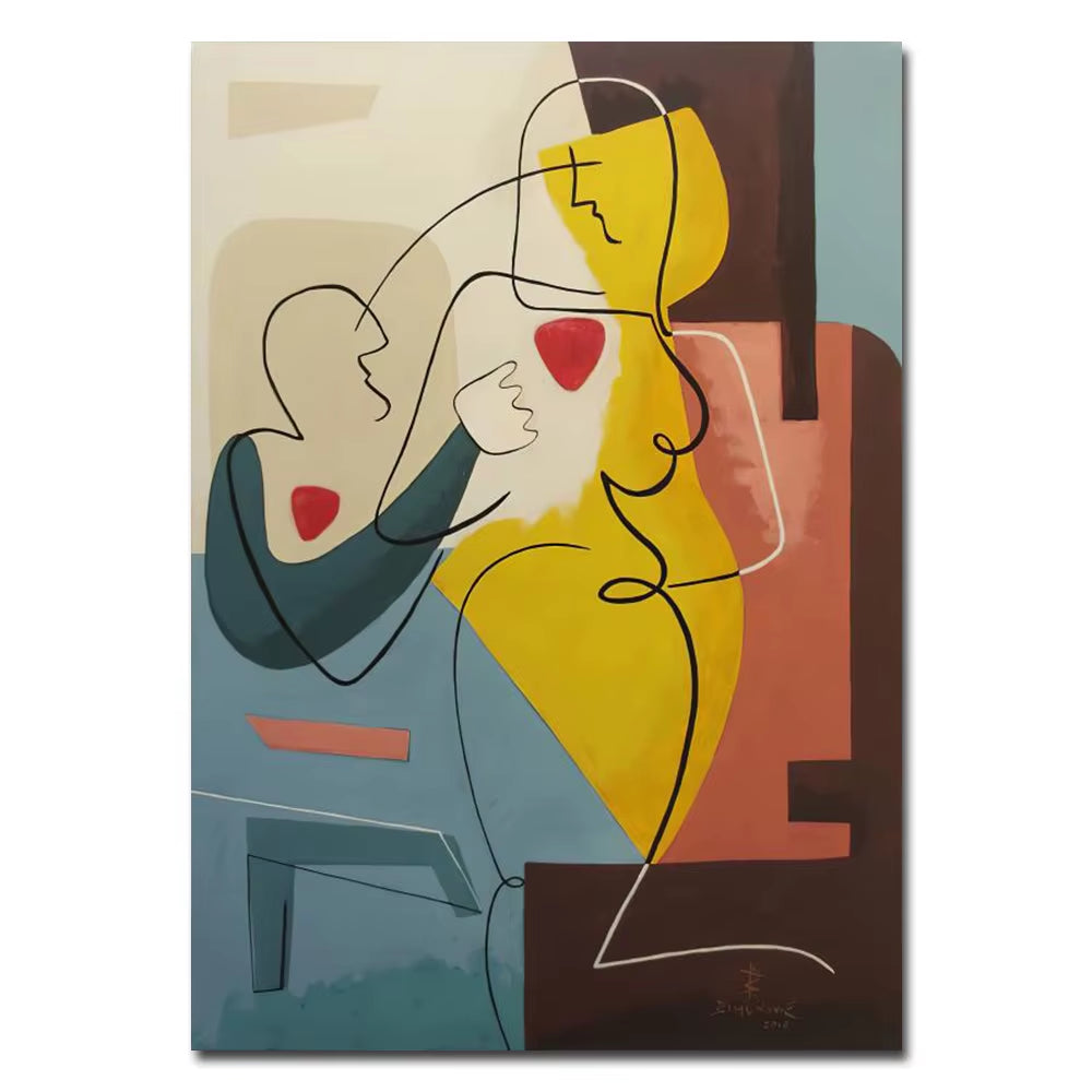 Classic Picasso Woman Wall Prints