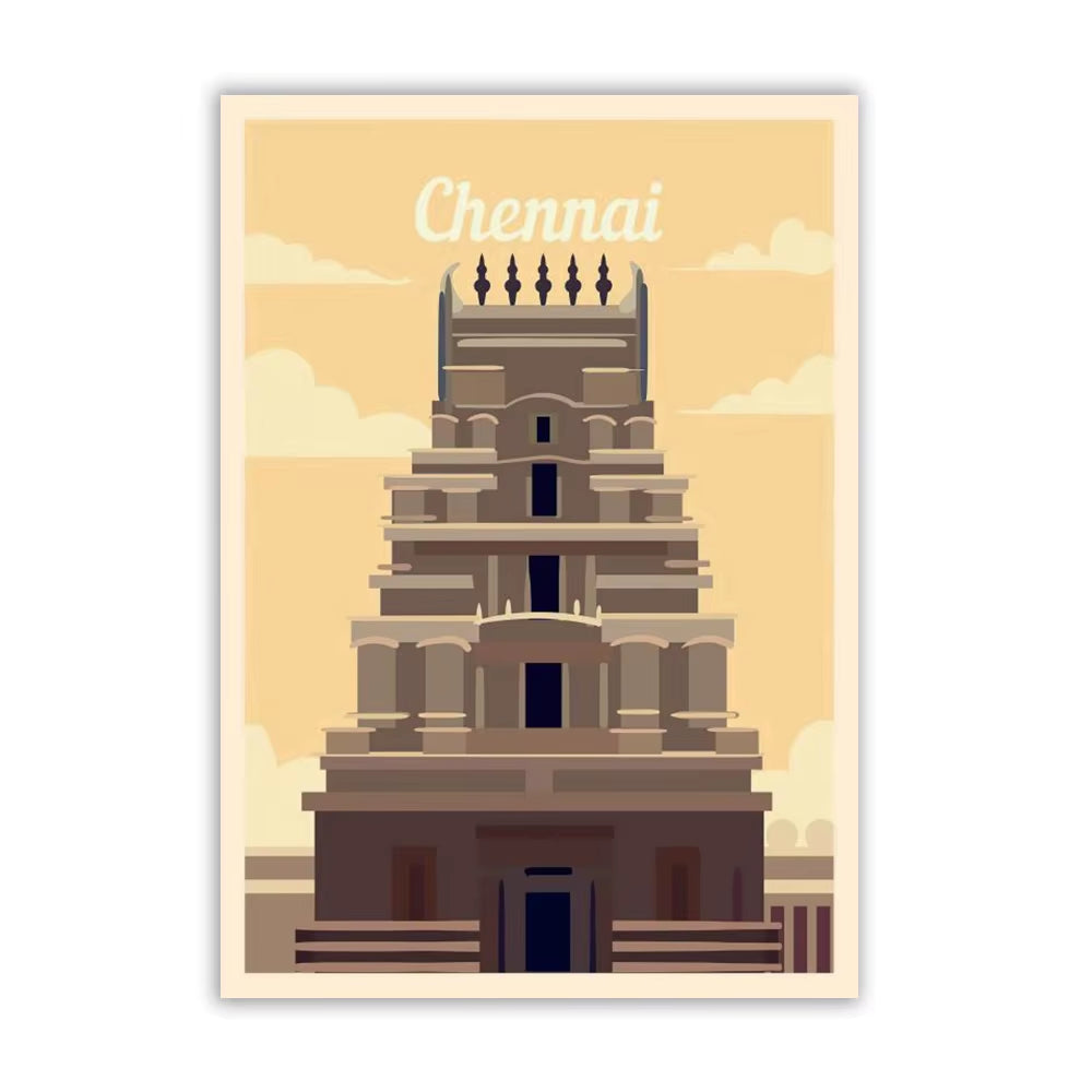 World Famous Cities Architecture Wall Prints