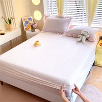 Printed Elastic Fitted Cotton Bed Sheet