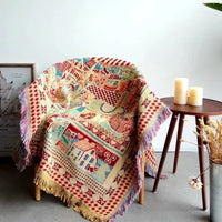 Retro Style Throw Blankets