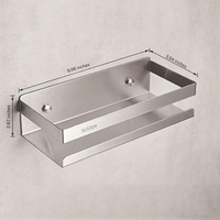 Stainless Steel Bathroom Shelf