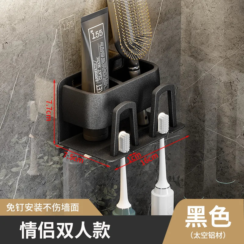 Modern Metal Toothbrush Holder