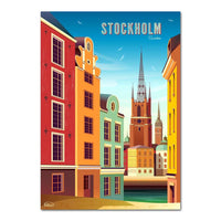 Modern City Landscape Wall Prints